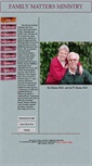 Mobile Screenshot of familymattersministry.com